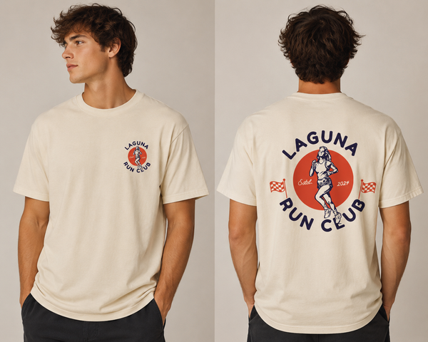 Laguna Run Club “Burst” tee