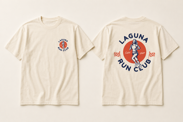 Laguna Run Club “Burst” tee