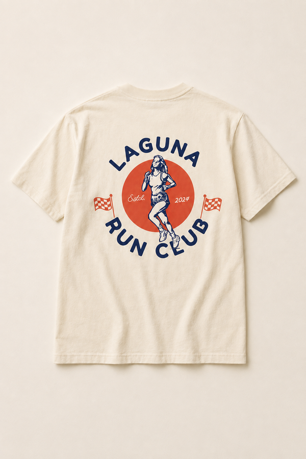 Laguna Run Club “Burst” tee