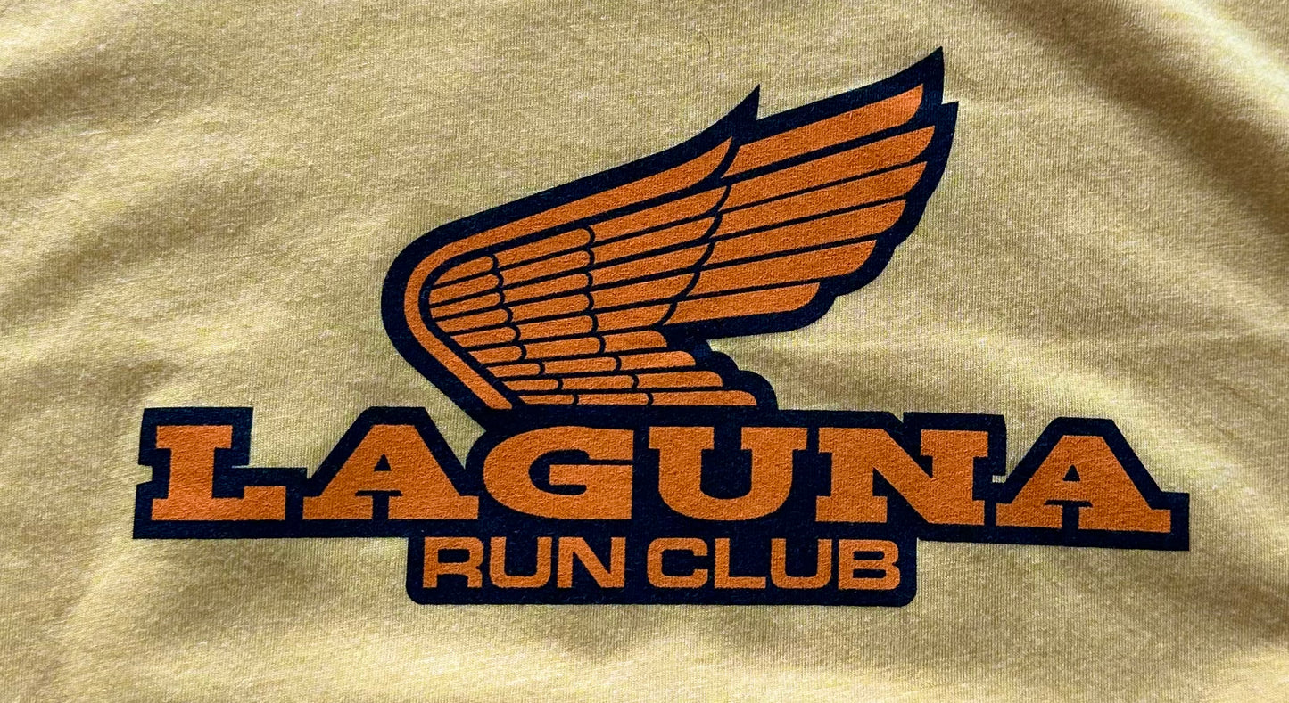 Laguna Beach Run Club “Golden Wing” T-Shirt